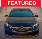 Black 2015 Mercedes-Benz GLA 45 AMG 4MATIC Sport Utility For Sale