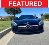 Black 2016 Mercedes-Benz AMG GTS coupe low miles For Sale