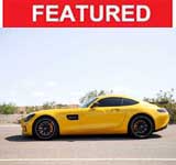 Yellow 2016 Mercedes-Benz AMG GT automatic For Sale